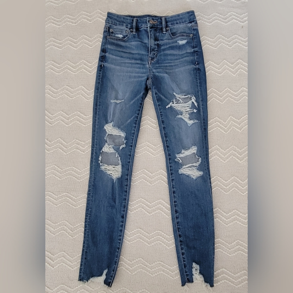American Eagle (Size 4 Regular) Luxe Jeans